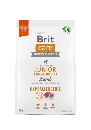 Brit Care Dog Hypoallergenic Junior Large Lamb 3kg