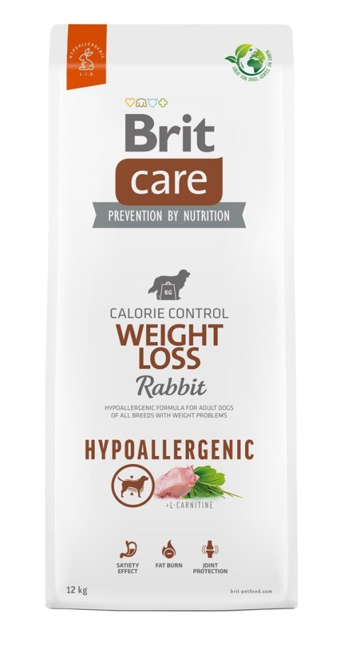 Brit Care Dog Hypoallergenic Weight Loss 12kg