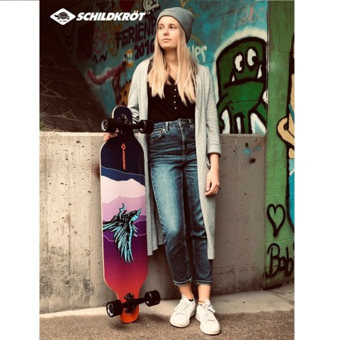 Deskorolka Longboard SCHILDKROT 41" God Feather