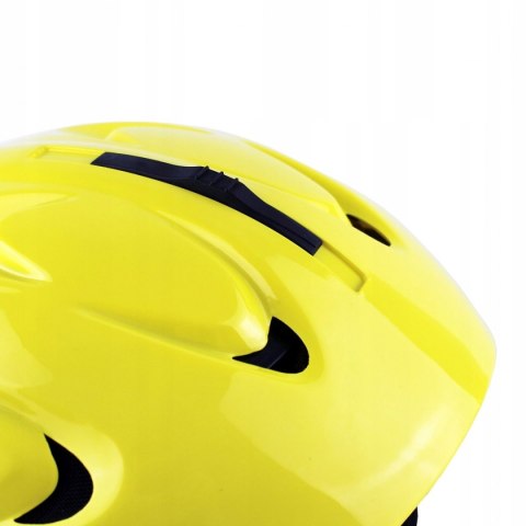 Kask Narciarski MASTER Freeze Yellow - XS