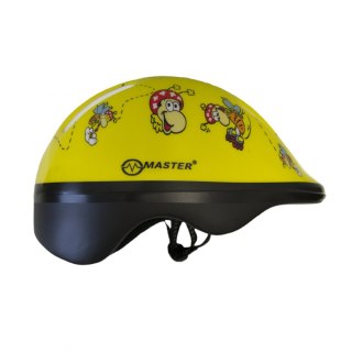 Kask Rowerowe MASTER Flip Żółty M