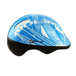 Kask Rowerowy MASTER Flip Niebieski M