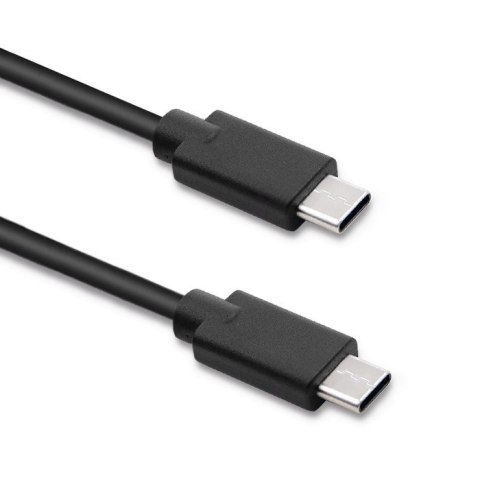 Qoltec Kabel USB 2.0 typ C męski | USB 2.0 typ C męski | 1.4m | Czarny