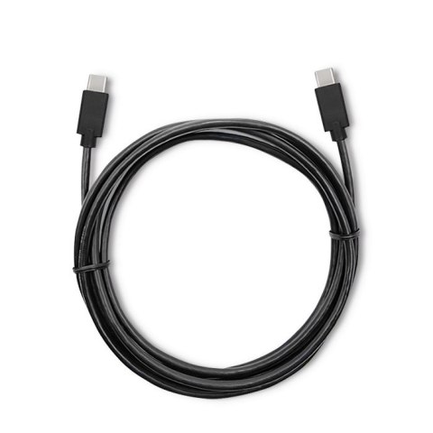 Qoltec Kabel USB 2.0 typ C męski | USB 2.0 typ C męski | 2.5m | Czarny