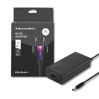 Qoltec Zasilacz desktopowy 60W | 12V | 5A | 5.5*2.1 | +kabel zasilający