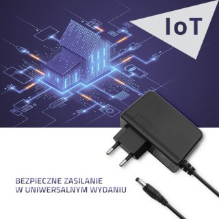 Qoltec Zasilacz wtyczkowy 15W | 5V | 3A | 5.5*2.5