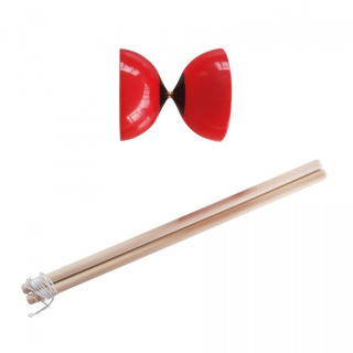 Zestaw do Żonglerki SCHILDKROT Diabolo Red