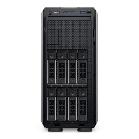 Serwer Dell PowerEdge T350 /E-2314/16GB/1xHDD 2TB/H355/2x600W/3Y NBD