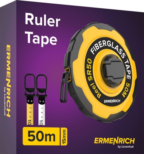 Taśma miernicza Ermenrich Reel SR50