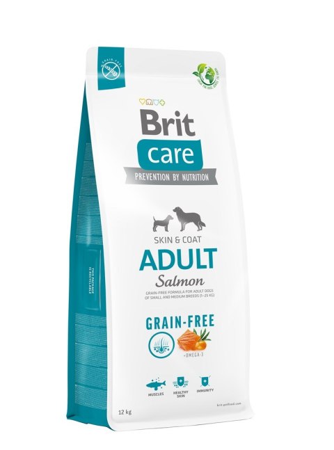 Brit Care Dog Grain-Free Adult Salmon 12kg