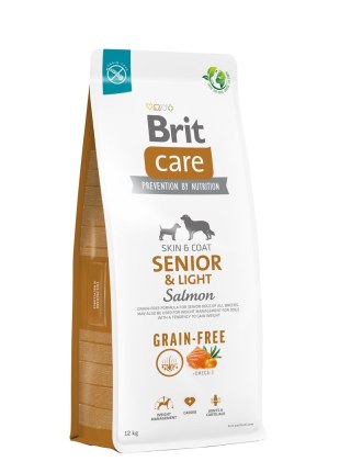 Brit Care Dog Grain-Free Senior&Light Salmon 12kg