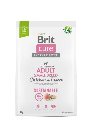 Brit Care Dog Sustainable Adult Chicken Insect 3kg