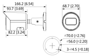 KAMERA IP DAHUA IPC-HFW2441S-S-0280B