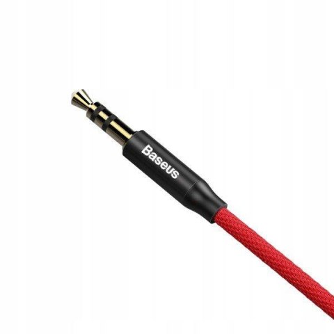 Kabel audio Baseus Yiven M30 | Kabel audio AUX pozłacany mini Jack 3.5mm - mini Jack 3.5mm 1.5M