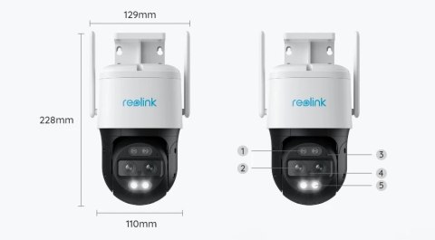 Kamera IP Reolink Trackmix WIFI OBROTOWA 8MP