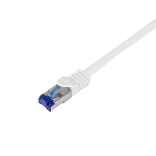 Patchcord LogiLink C6A121S Cat.6A S/FTP Ultraflex 30m biały