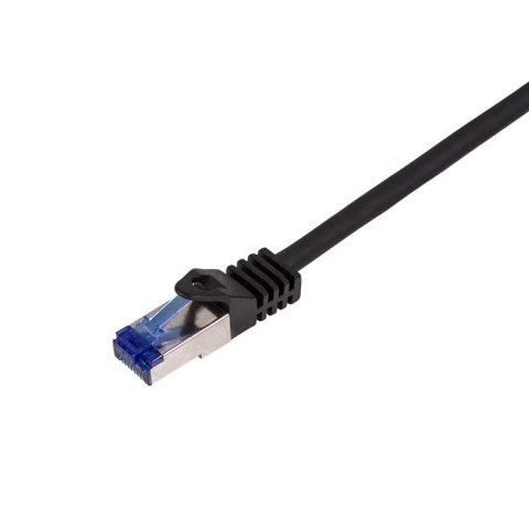 Patchcord LogiLink C6A123S Cat.6A S/FTP Ultraflex 30m czarny