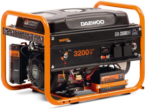 AGREGAT PRĄDOTWÓRCZY DUAL FUEL DAEWOO GDA 3500DFE 2.8kW