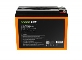 AKUMULATOR LITOWO-ŻELAZOWO-FOSFORANOWY LiFePO4 Green Cell 12.8V 38Ah Z ŁADOWARKĄ 8A CAV14