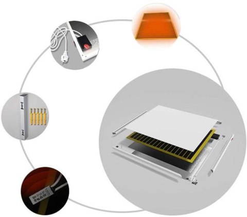 Panel grzewczy CRONOS GRAPHENE PRO CGP-1100TWP