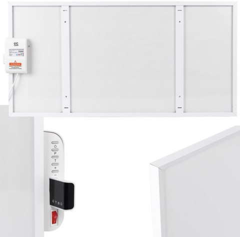 Panel grzewczy IR CRONOS Synthelith PRO CRP-600TWP TUYA white