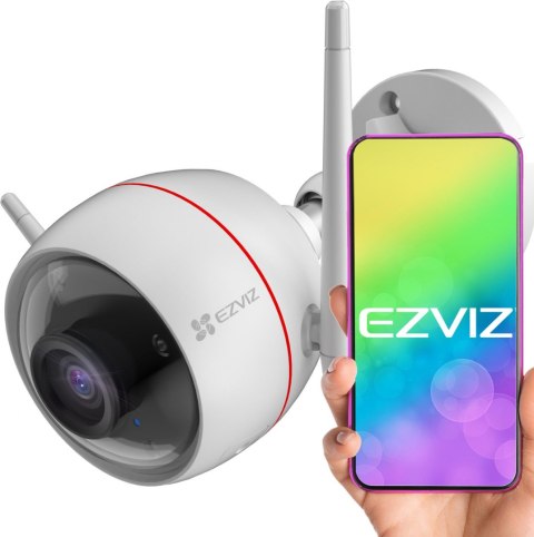 Zestaw monitoringu bezprzewodowego 2 kamery tubowe 4MPx WiFi EZVIZ