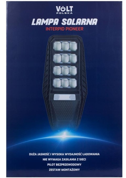 Lampa solarna PIONEER 240 + panel 15W + 18.000mAh + pilot VOLT POLSKA 5PVXP24015