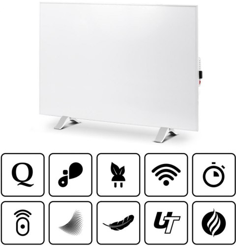 Panel grzewczy IR CRONOS Synthelith PRO CRP-1200TWP WHITE TUYA