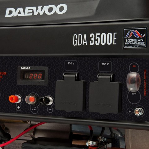 AGREGAT PRĄDOTWÓRCZY DAEWOO GDA 3500E 2.8kW