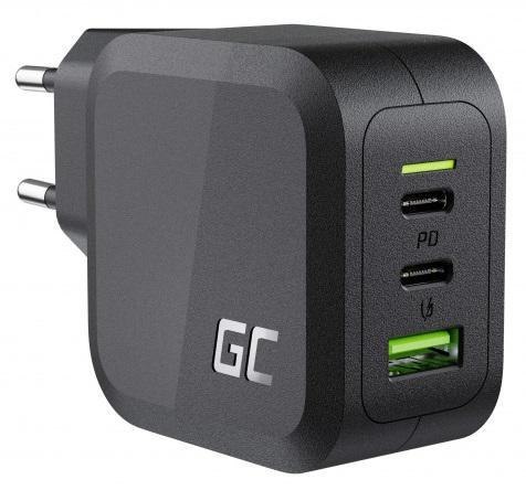 ŁADOWARKA SIECIOWA Green Cell POWERGAN 65W 2x USB-C 1x USB-A CHARGC08