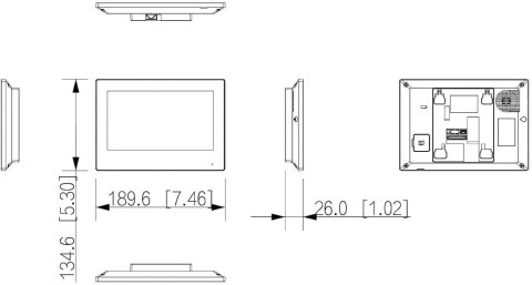 MONITOR DAHUA VTH2621G-WP