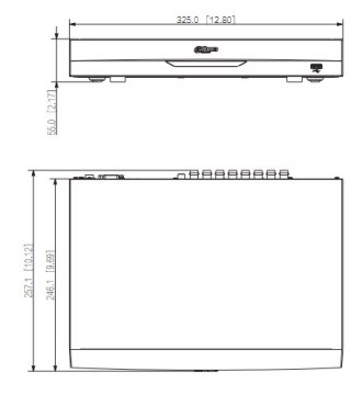 REJESTRATOR 5W1 DAHUA XVR5116H-4KL-I3