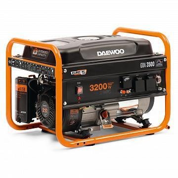 ZESTAW AGREGAT PRĄDOTWÓRCZY DAEWOO GDA 3500E 2.8kW + GENERATOR OIL SAE 10W-30 DWO 600