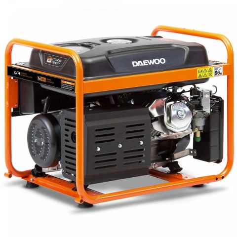 ZESTAW AGREGAT PRĄDOTWÓRCZY DAEWOO GDA 7500E-3 6.0kW + 2x GENERATOR OIL SAE 10W-30 DWO 600