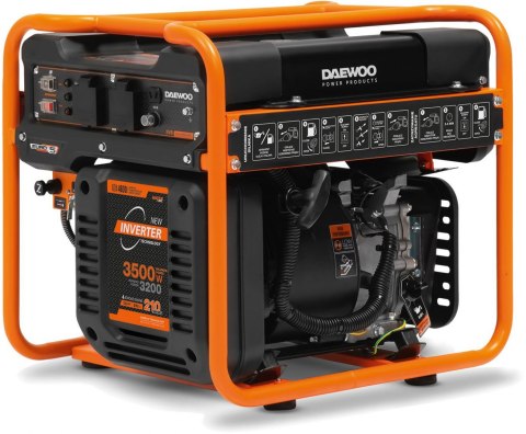 ZESTAW AGREGAT PRĄDOTWÓRCZY INWERTOROWY DAEWOO GDA 4600i 3.2kW + GENERATOR OIL SAE 10W-30 DWO 600