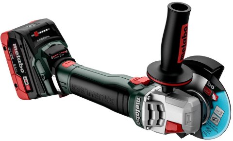 Akumulatorowa szlifierka kątowa Metabo WB 18 LT BL 11-125 Quick 2 x 5,2Ah ładowarka