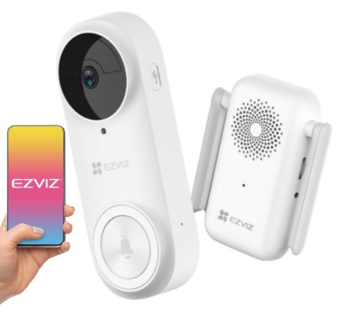 DZWONEK BEZPRZEWODOWY WIFI EZVIZ DB2 2K (3MP)