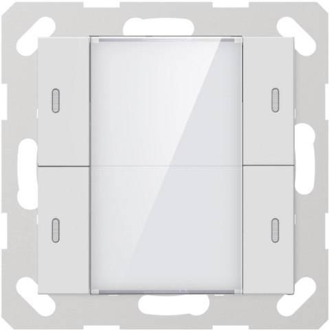 GVS KNX Sensor dotykowy 2-przyciskowy z czujnikiem temp. biały błysz. CHPLE-04/02.1.00