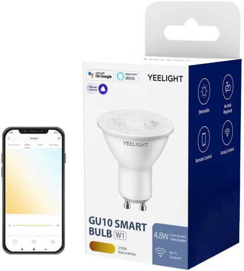 Inteligentna żarówka Yeelight W1 GU10 (ściemnialna) 1szt