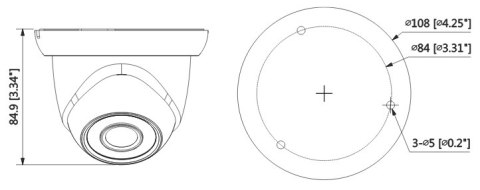 KAMERA IP DAHUA IPC-HDW1230S-0280B-S5 OPAKOWANIE ZBIORCZE 20szt.