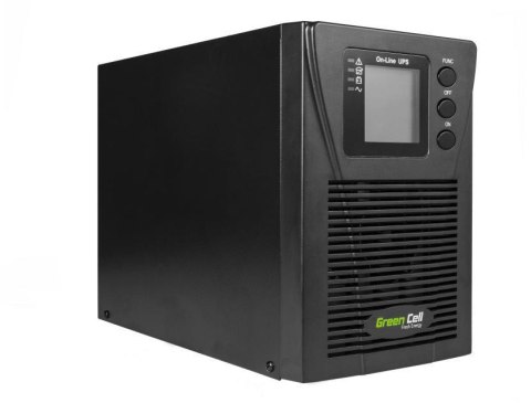 UPS ZASILACZ AWARYJNY Green Cell MPII 1000VA 900W Z WYŚWIETLACZEM LCD UPS17