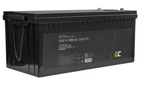 AKUMULATOR LITOWO-ŻELAZOWO-FOSFORANOWY LiFePO4 Green Cell 12V 200Ah