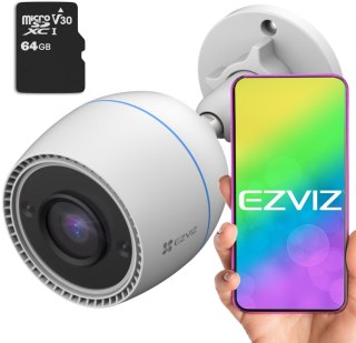 KAMERA IP WIFI EZVIZ C3T + KARTA 64GB