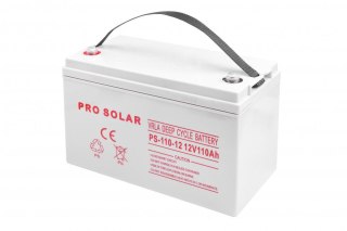 AKUMULATOR VOLT POLSKA DEEP CYCLE VPRO SOLAR 12V 110 Ah VRLA BEZOBSŁUGOWY