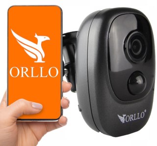 Kamera Zewnętrzna IP WiFi na Baterie Orllo POWERCAM E2 PRO BLACK