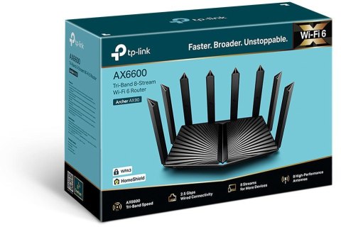 ROUTER TP-LINK ARCHER AX90 Wi-Fi 6 AX6600