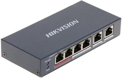 SWITCH POE DS-3E0106P-E/M 6-PORTOWY HIKVISION