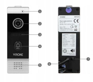 Wideodomofon Wi- Fi Virone VDP-63 VIFAR