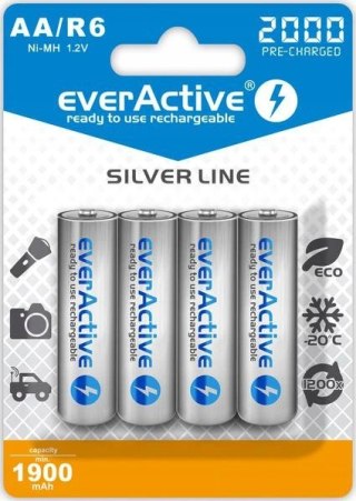 Akumulatorki everActive R6/AA Ni-MH 2000 mAh (box 4szt)