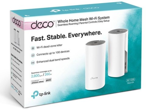 DOMOWY SYSTEM WI-FI MESH TP-LINK DECO E4 (2-pack)